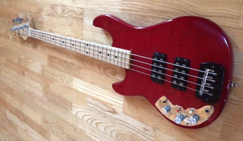 G&L L-2000e / L-2000 Lefty 1982 / 2015 Trans Red image 1