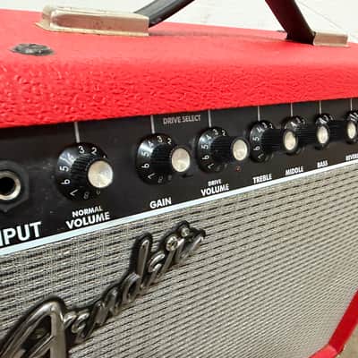Fender Frontman 25R Series II 2-Channel 25-Watt 1x10" Guitar Amp with Reverb 2011 Texas Red image 2