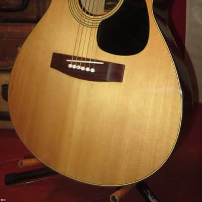 Yamaha FG-120F 00 Auditorium Sized Acoustic 1974 Natural | Reverb