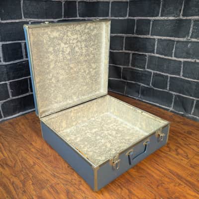Rogers Vintage Blue Snare Drum Case + Rogers 4843 Mallets w/ Cover 1956–1965 image 13