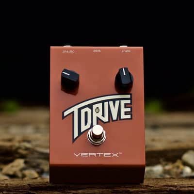 Vertex Effects T Drive Overdrive Guitar Effects Pedal, Sonic Recreation of the Trainwreck Express Amplifier, Guitar and Bass Overdrive Pedal, 4.6 image 3