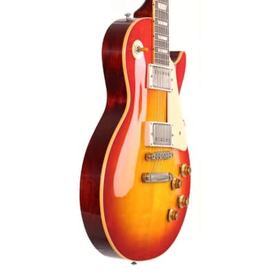 Gibson Custom Shop 1958 Les Paul Reissue Washed Cherry Sunburst VOS image 5