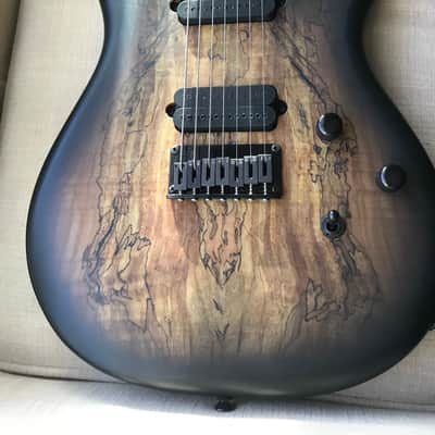 Kiesel/Carvin DC700 2013 Spalted Maple/Black image 1