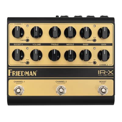 Friedman IR-X ALL-TUBE PREAMP, IR TECHNOLOGY, COMPACT SIZE image 1