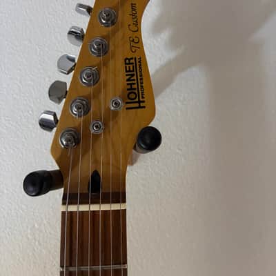 Hohner Professional Te Custom 80s - sunburst Telecaster EMG image 8