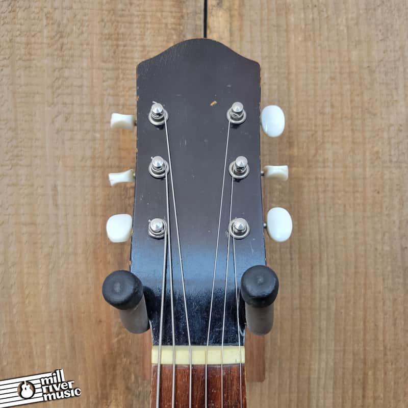 Maruha Vintage Parlor Guitar Crafted in Japan c. 1960s No. 612