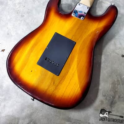 Cort / Memphis / Samick Lawsuit Era MIK S-Style Electric Guitar (1970s, Honeyburst) image 22