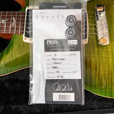 PRS Paul's Guitar 10-Top 2021 - Eriza Verde image 14
