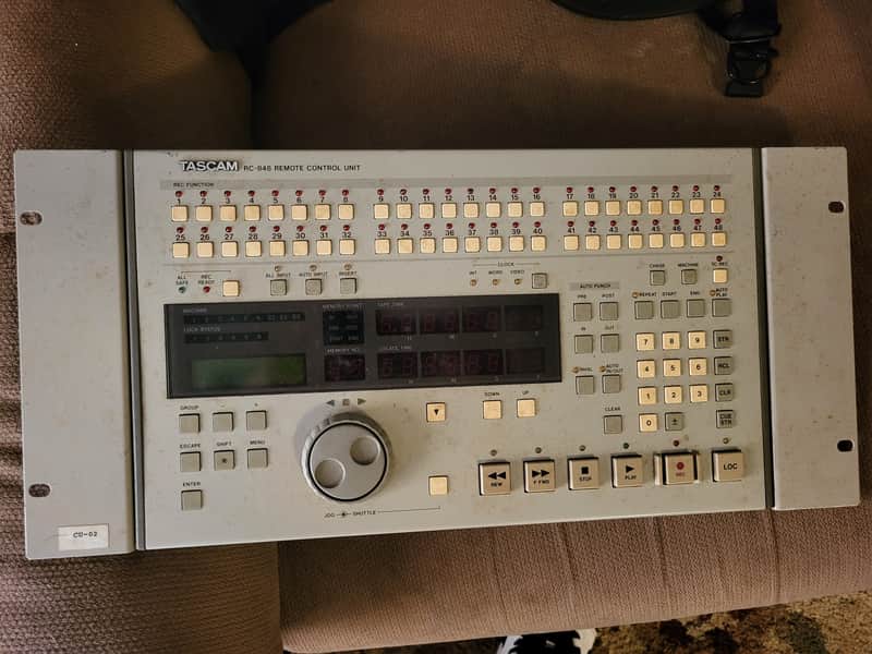 TASCAM Rc-848 remote control unit 90s image 1