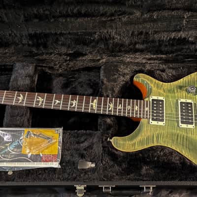 PRS Custom 24 2011 - Present - Tramp2016 PRS Custom 24 USA Core – Trampas Green – All Stock w/ Original Case image 18