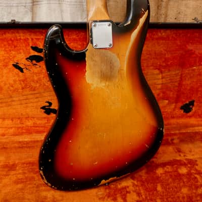 Fender Jazz Bass 1964 - Sunburst image 9