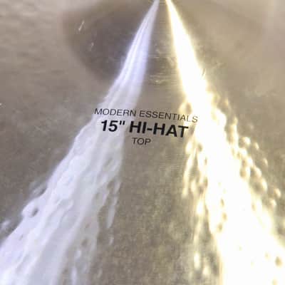 PAISTE FORMULA602 Modern Essentials Hi-Hat 15-inch 1052/1366 Paiste Hi-Hat Cymbal (06/12) image 6