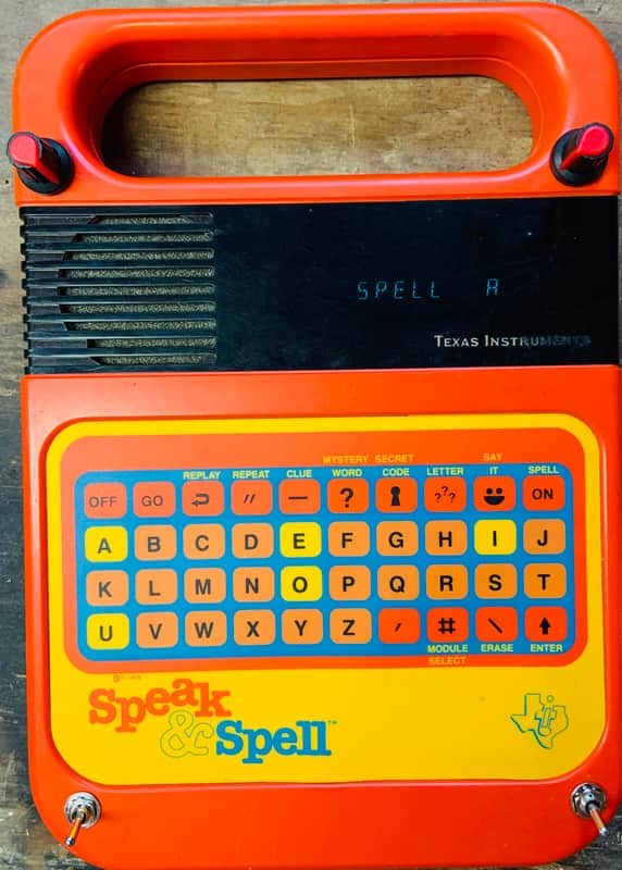 Texas Instruments Speak and Spell Circuit Bend 80’s Candy Corange image 1