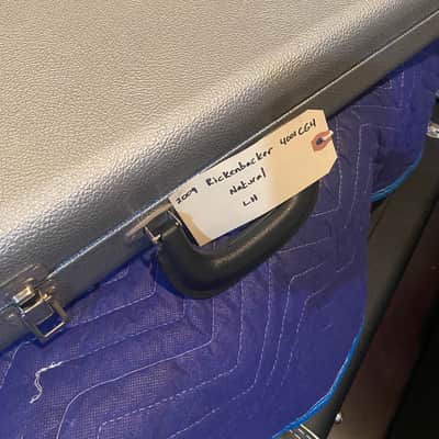 Rickenbacker 4001-C64 Stripped: Reissue Left Handed Bass Guitar 2009 Natural image 21