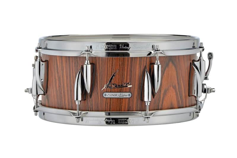 Sonor - Vintage Series Snare Drum 14 x 6.5- Rosewood Semi Gloss