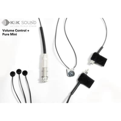 [3-Day DHL Intl Shipping] K&K Sound Pure Mini Acoustic Pickup + Volume Control Set image 2