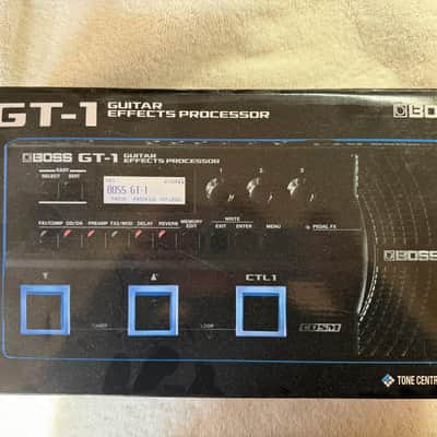 Boss GT-1 Guitar Effects Processor 2016 - Present - Black image 3