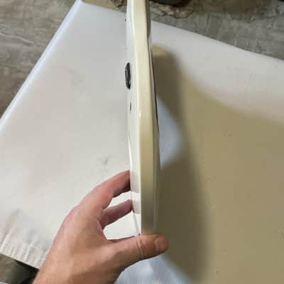 2000's Indonesia Ibanez S7320 7 String White Guitar Body ZR Tremolo Ready image 12