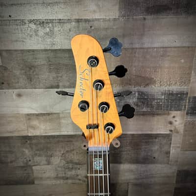 Schecter Model-T 5 Exotic LH - Natural Satin (2837) image 6