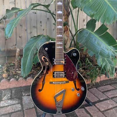 Upgraded Gretsch G2420 Streamliner Hollow Body with Laurel Fretboard, Chromatic II 2019 - Present - Aged Brooklyn Burst image 1