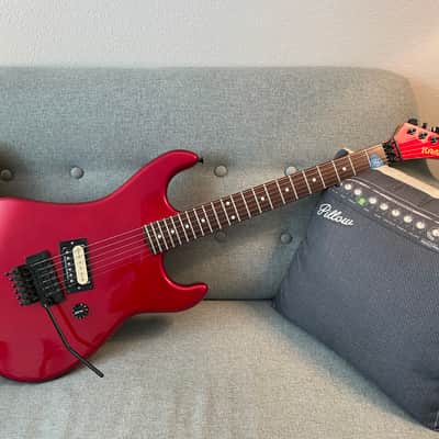 1985 Kramer JK-1000 Electric Guitar ("Japanese Baretta") Banana Hockey Stick - Excellent Condition image 3