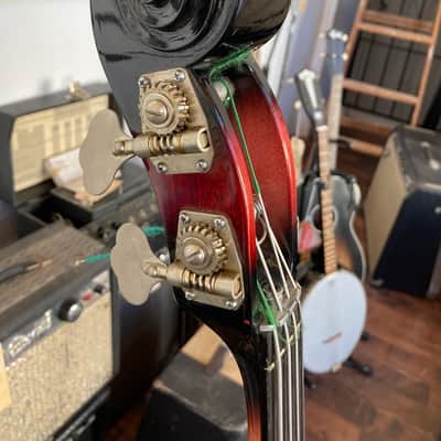Ampeg AMUB 1 1968 - Red/Black image 4