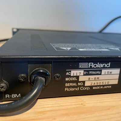Roland R-8M Total Percussion Sound Module 1980s - Black image 3