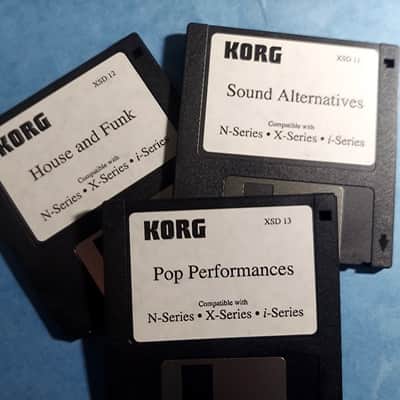 Korg XSD Series Sound Collections for X2/X3/X3R, N364/N264