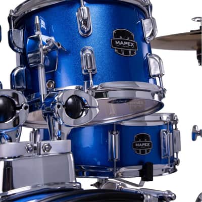 Mapex Drum Kit Comet Series Fusion Indigo Blue CM5044FTC-IB image 8