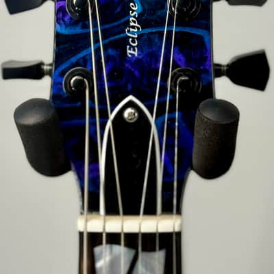 ESP USA Custom Shop Eclipse - Ghost Flame Serial#: US25655 image 5
