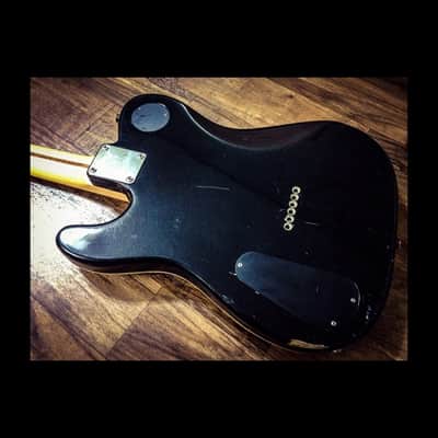Fender Japan Telecaster Black/Body Binding image 4