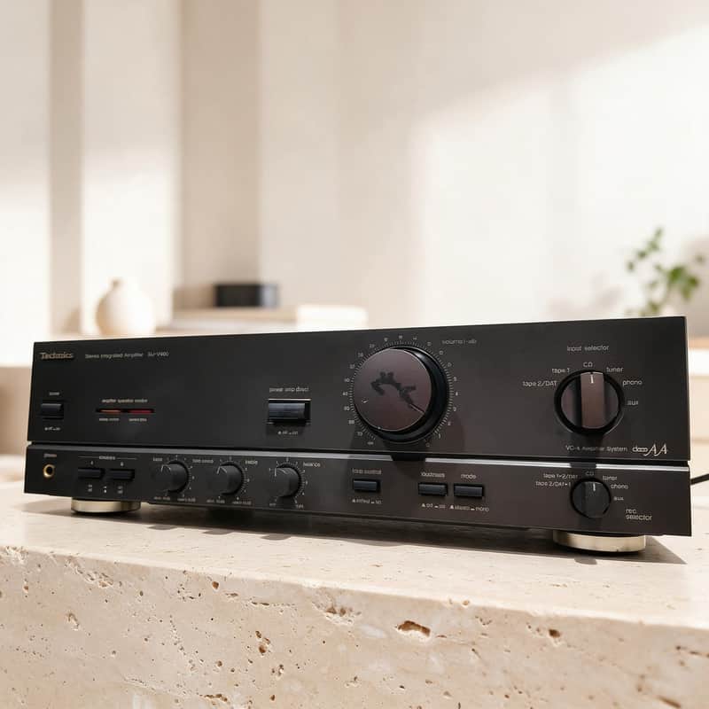 Technics SU-V460 Rare Vintage Integrated Amplifier Tested Working Warranty