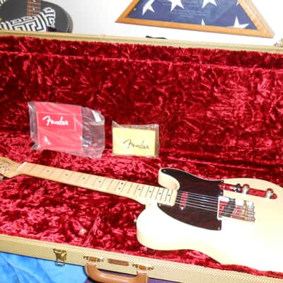 Fender 51 style Telecaster build Blonde Ash 2023 - Blonde image 1