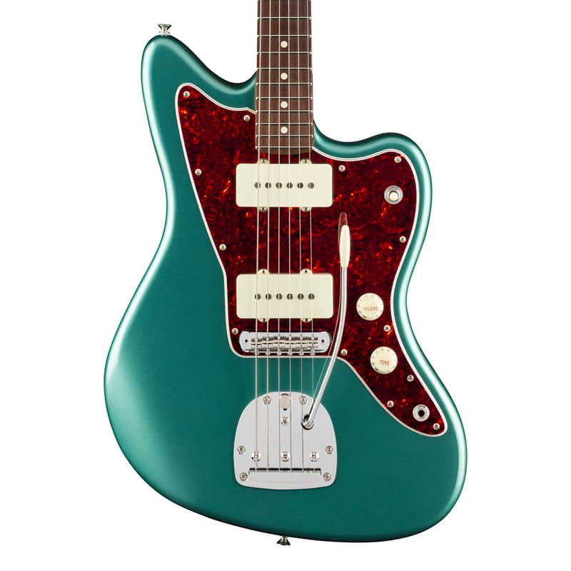 Used Fender American Professional Classic Jazzmaster - Faded Sherwood Green Met image 1