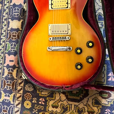 1971 Gibson Les Paul Deluxe Standard Conversion - Cherry Sunburst image 2