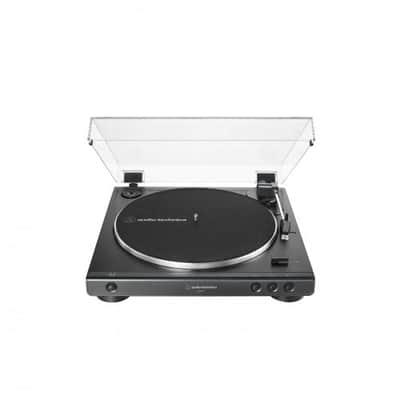 AT-LP60X-BK Fully Automatic Belt-Drive Stereo Turntable (Black) imagen 2