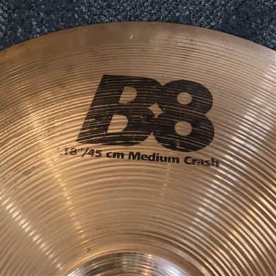 Sabian B8 18" Medium Crash Ride Cymbal 1600g - USED image 5