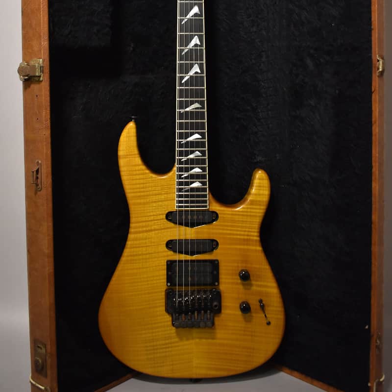 1991 Hamer USA Chaparral Elite Flame Maple Natural w/HSC