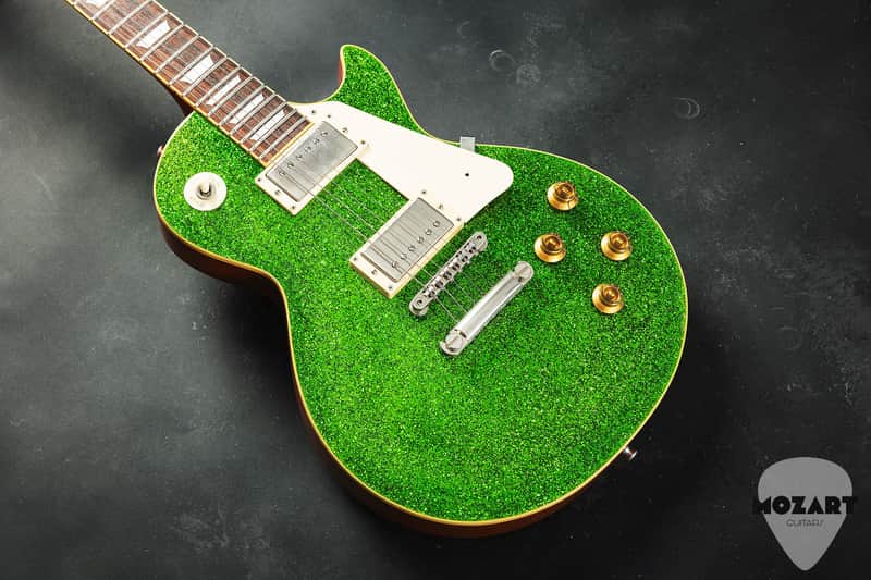 Edwards by ESP E-LP-108SD Green Sparkle Les Paul Made in Japan