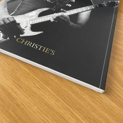 The David Gilmour Guitar Collection. Original Catalog Christies David Gilmour image 4