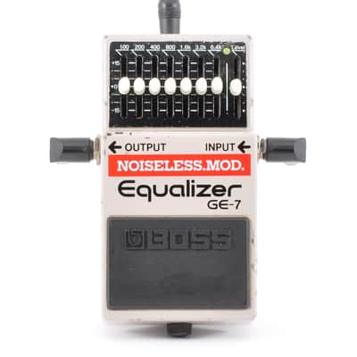 Boss GE-7 Modified Noiseless Equalizer Made In Taiwan 2001 PSA.OK Guitar Effects Pedal UsedJ From Japan #MO60323 image 7