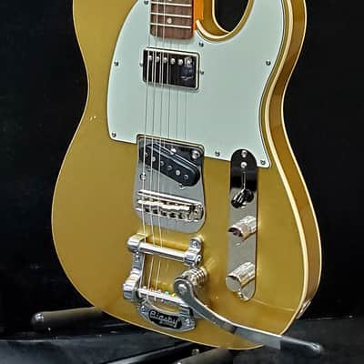 Squier Classic Vibe '60s Telecaster Custom SH Bigsby - Aztec Gold w/FREE Pro Set Up image 2