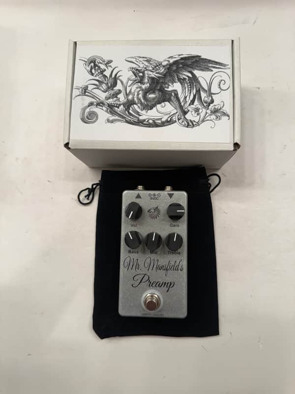 Griffin Analog Mr. Mansfield’s Preamp Overdrive Guitar Effect Pedal + Box Bild 1