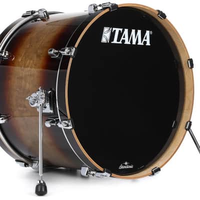 Tama Starclassic Performer Bass Drum - 16 inches x 22 inches  Burnt Sienna Burst image 2