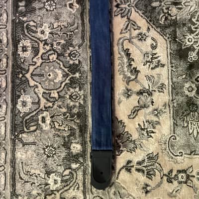 Mint D'Addario Guitar Strap - Electric / Acoustic Guitar Strap - Denim Blue image 3