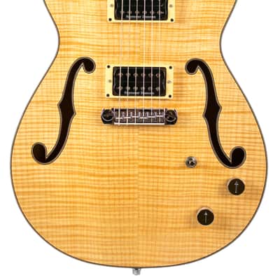 New Gretsch Custom Shop Henrichsen Masterbuilt True Timbre G6128-CS '55 Flame Maple Oil Finish w/Tortoise Binding #UC25023845 image 3
