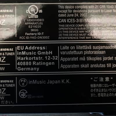 Denon DN-300Z CD/Media Player with Bluetooth®/USB/SD/Aux and AM/FM Professional image 7