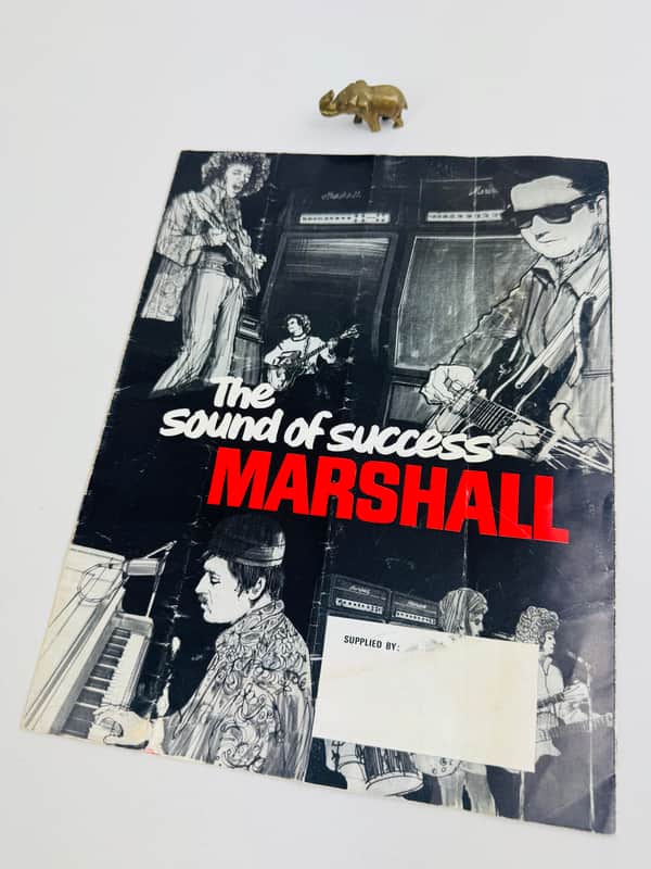 Marshall “The Sound of Success” Catalog circa 1970 image 1