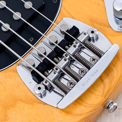 1997 Ernie Ball Music Man StingRay Bass 4 H EX Natural, Japan image 8