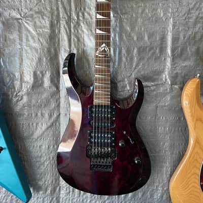 Cort X-6 VPR 90’s - Red/Crimson Snakeskin image 6